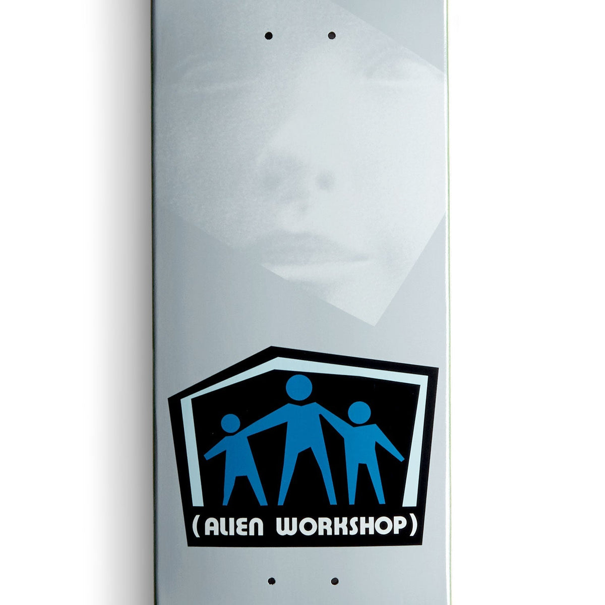 Alien Workshop Shelter Logo Skateboard Deck - Grey - 7.75"