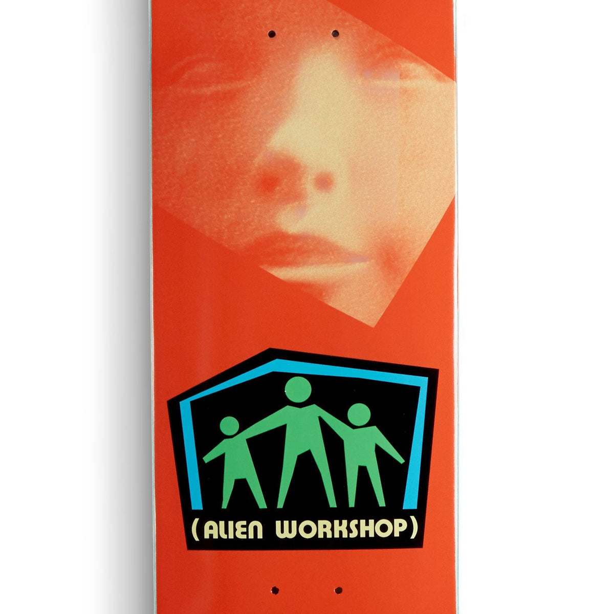 Alien Workshop Shelter Logo Skateboard Deck - Orange - 8.00"
