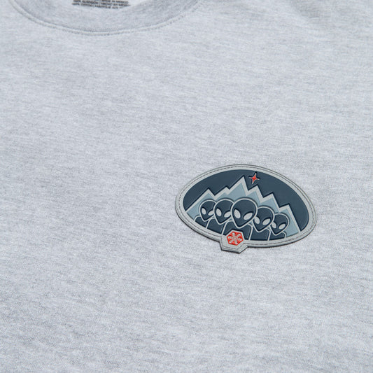 Alien Workshop Iceage Crewneck Sweatshirt - Heather Grey
