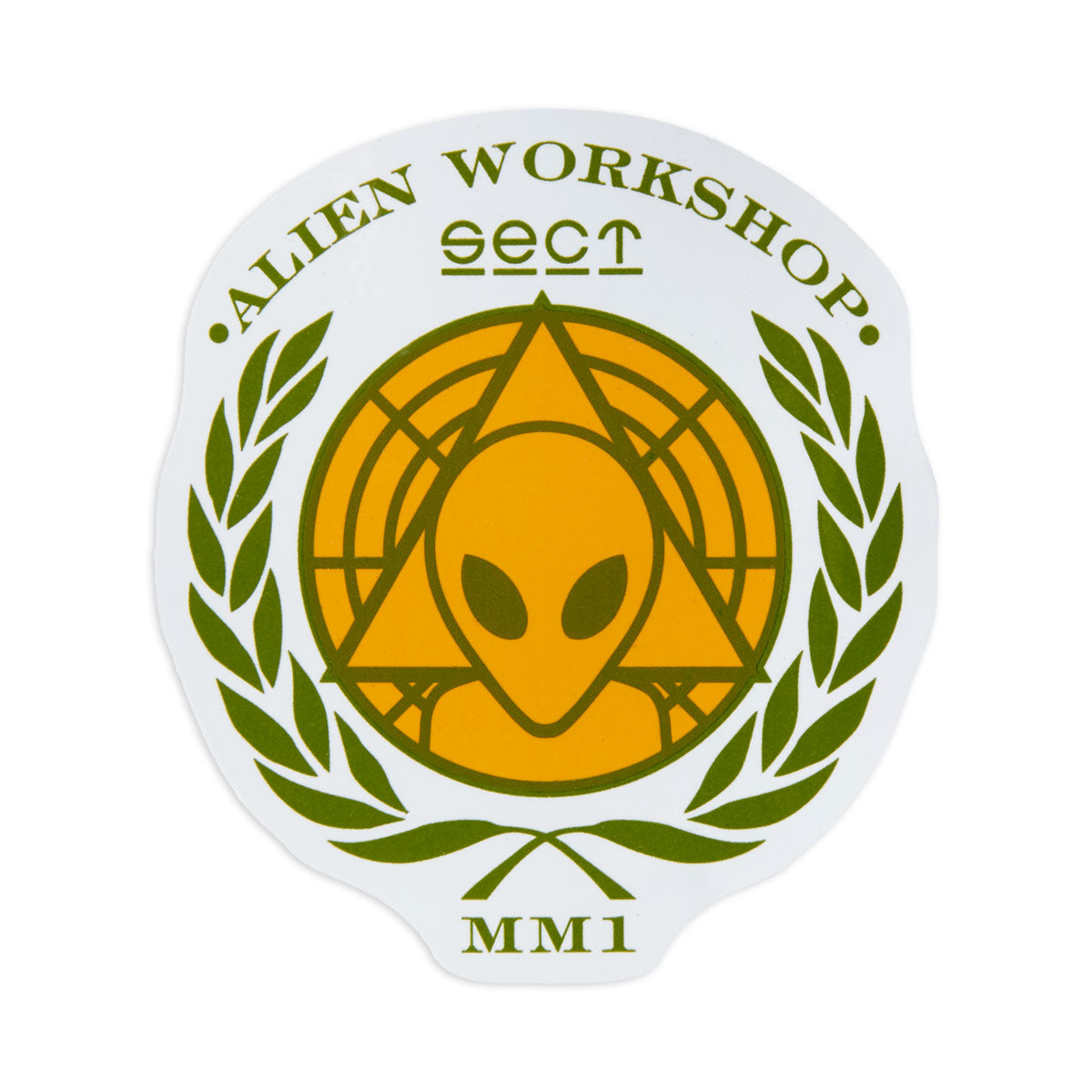 Alien Workshop AWOL Sticker - Orange