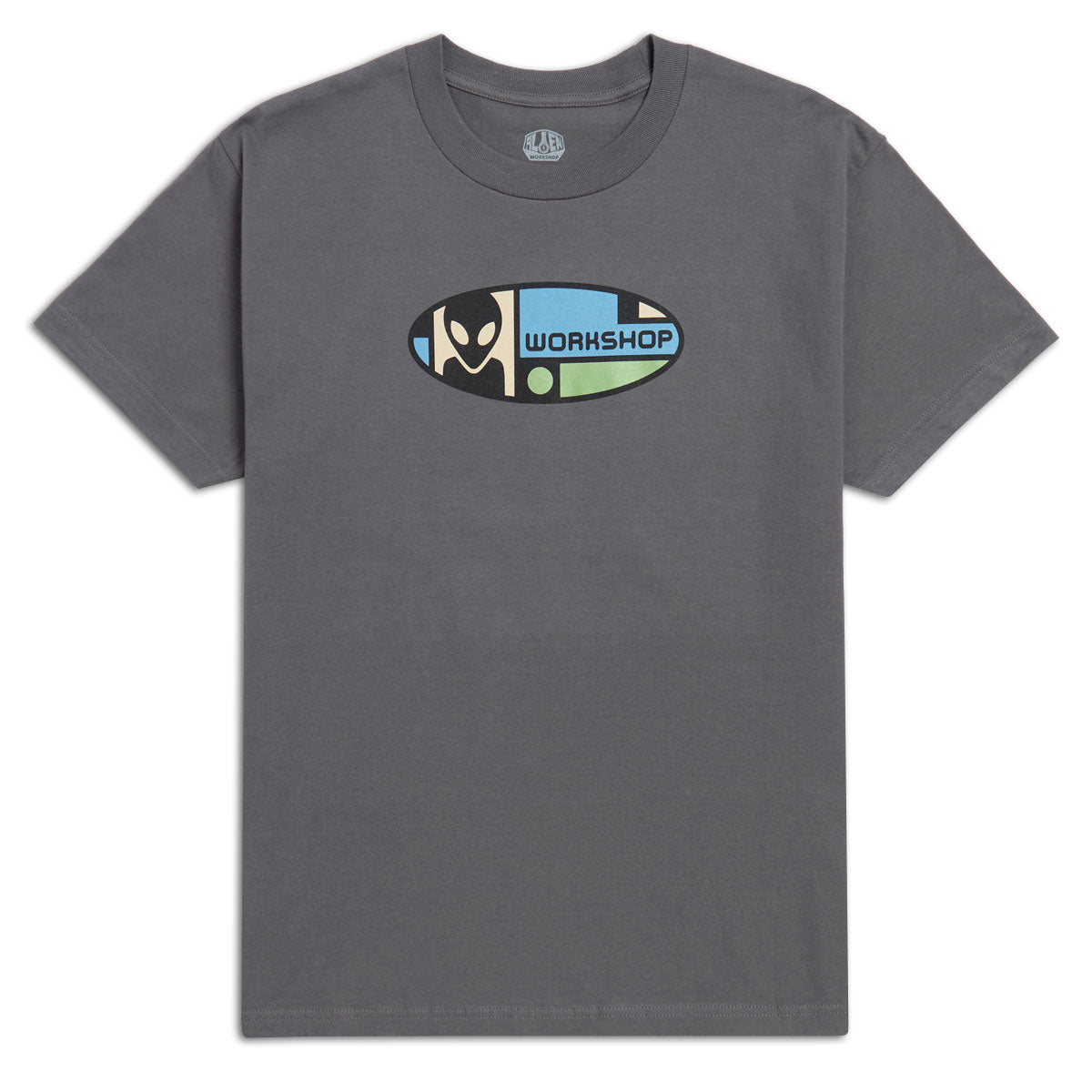 Alien Workshop Alien Oval T-Shirt - Smoke Grey