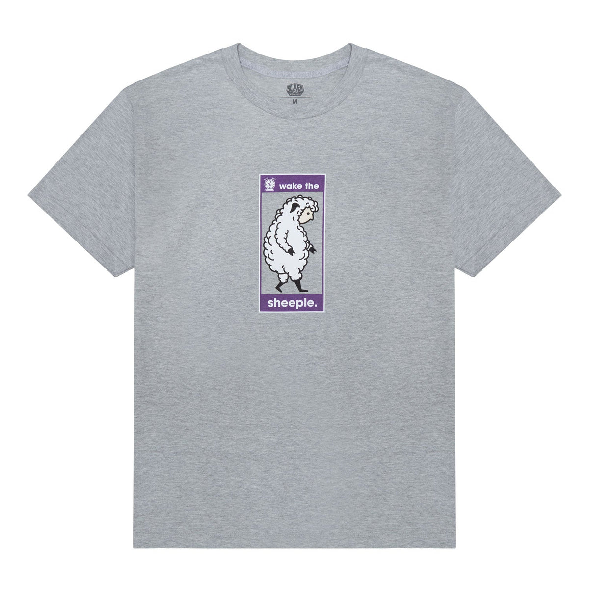 Alien Workshop Wake The Sheeple T-Shirt - Heather Grey