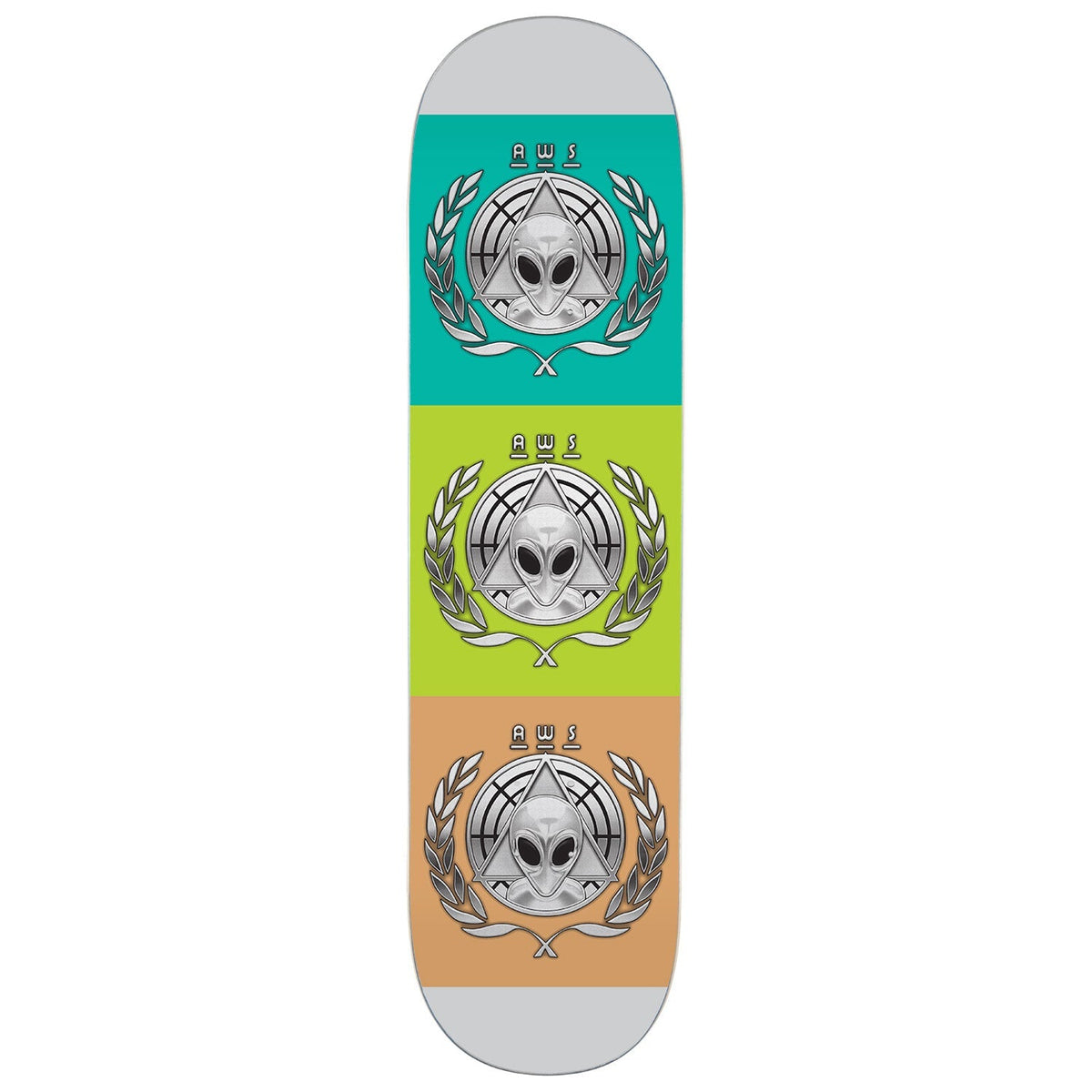 Alien Workshop AWOL Skateboard Deck - Chrome Foil - 8.50"