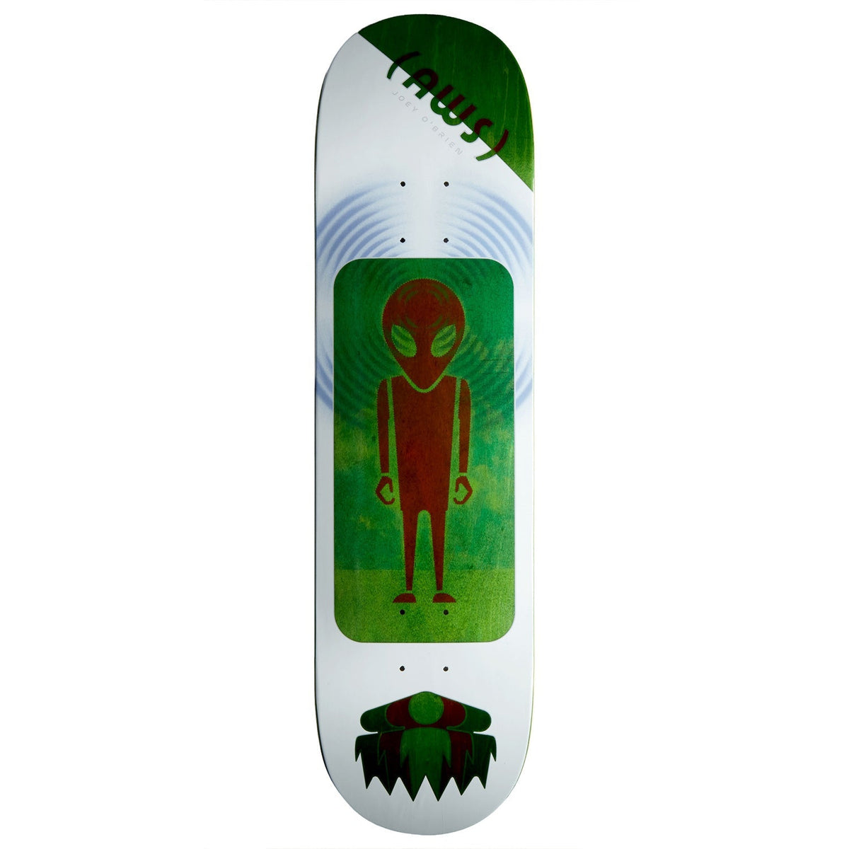 Alien Workshop Joey O'Brien Soldier Pulse Skateboard Deck - White - 8.31"