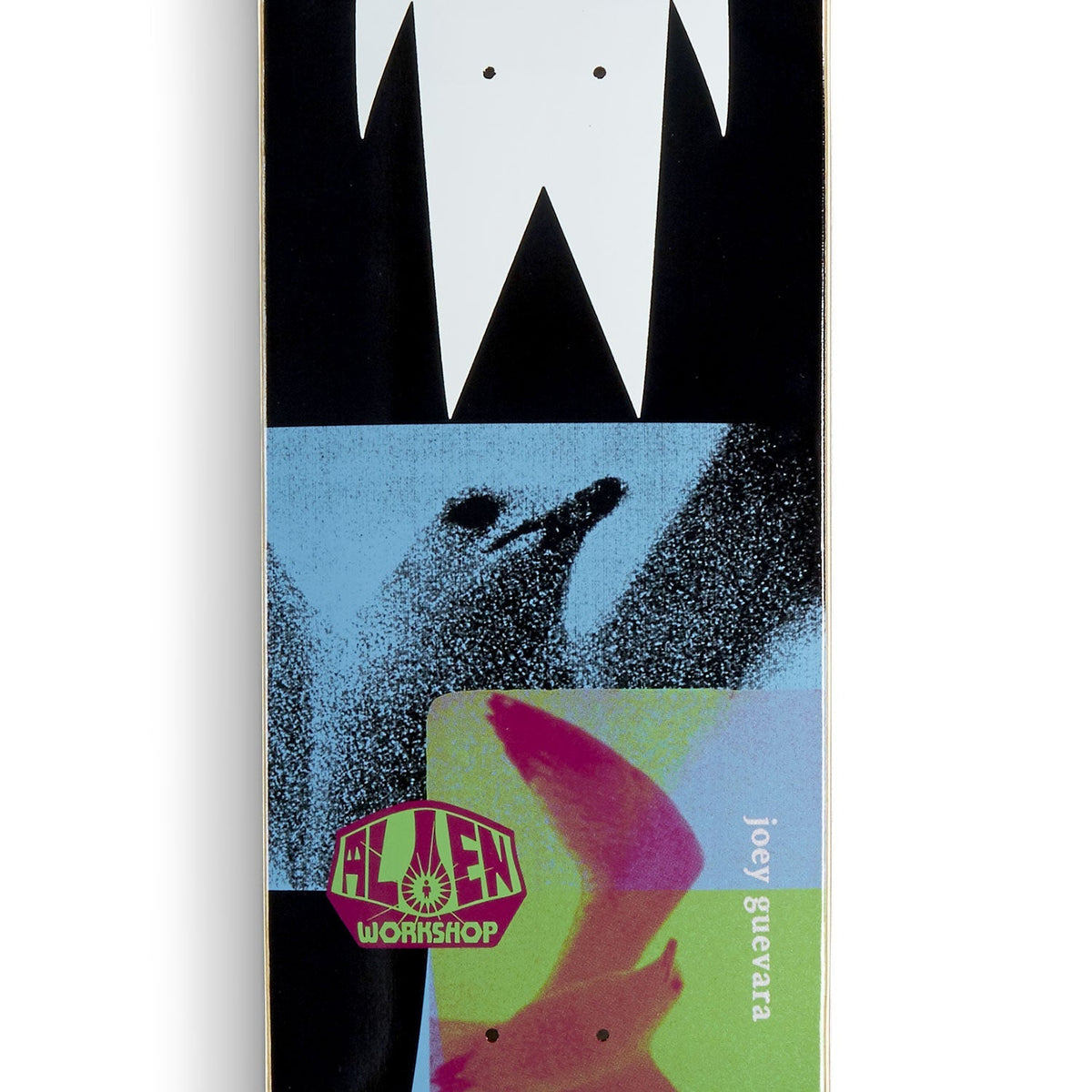 Alien Workshop Joey Guevera Gull Cult Large Skateboard Deck - White - 8.50"