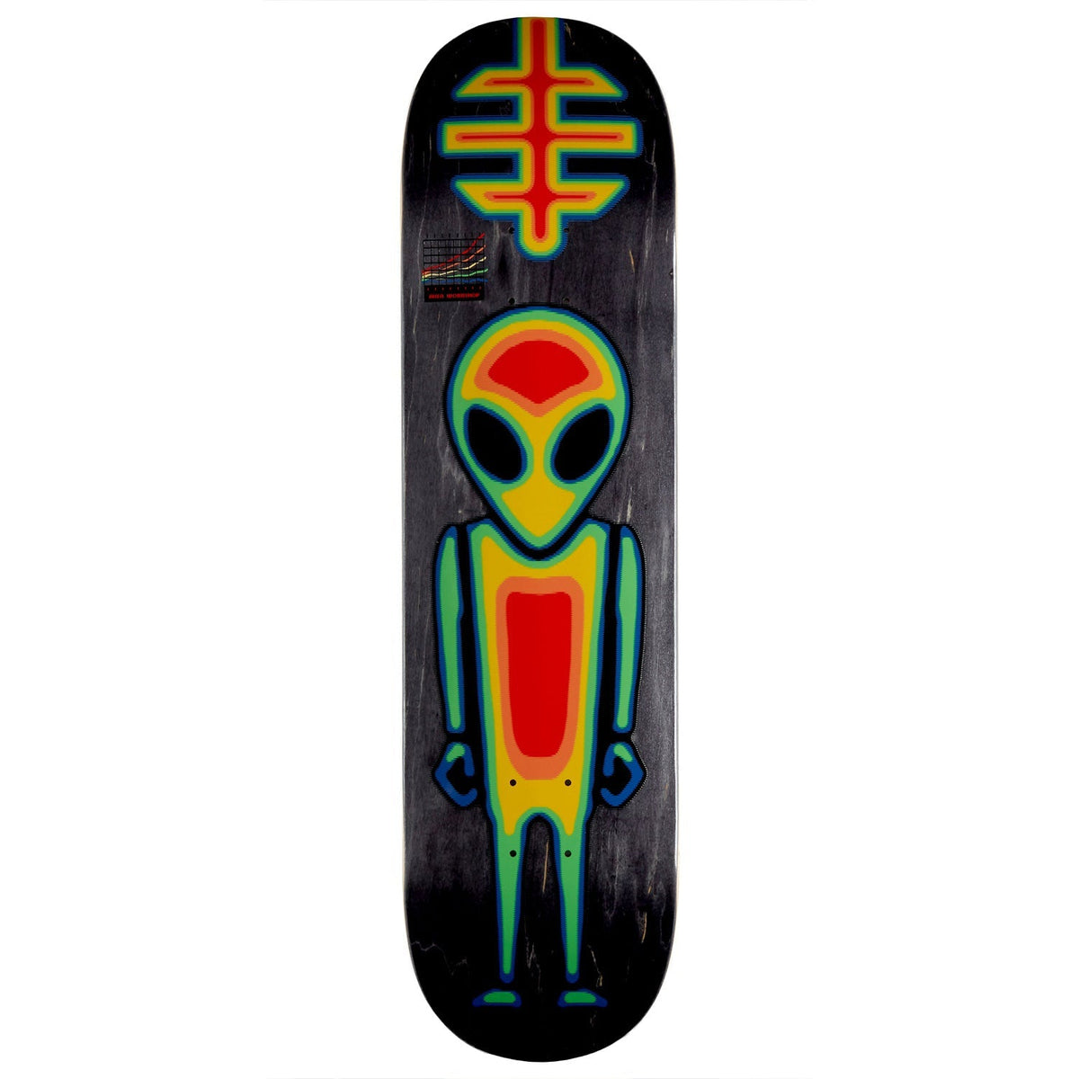 Alien Workshop Thermal Soldier Skateboard Deck - Black - 8.25"