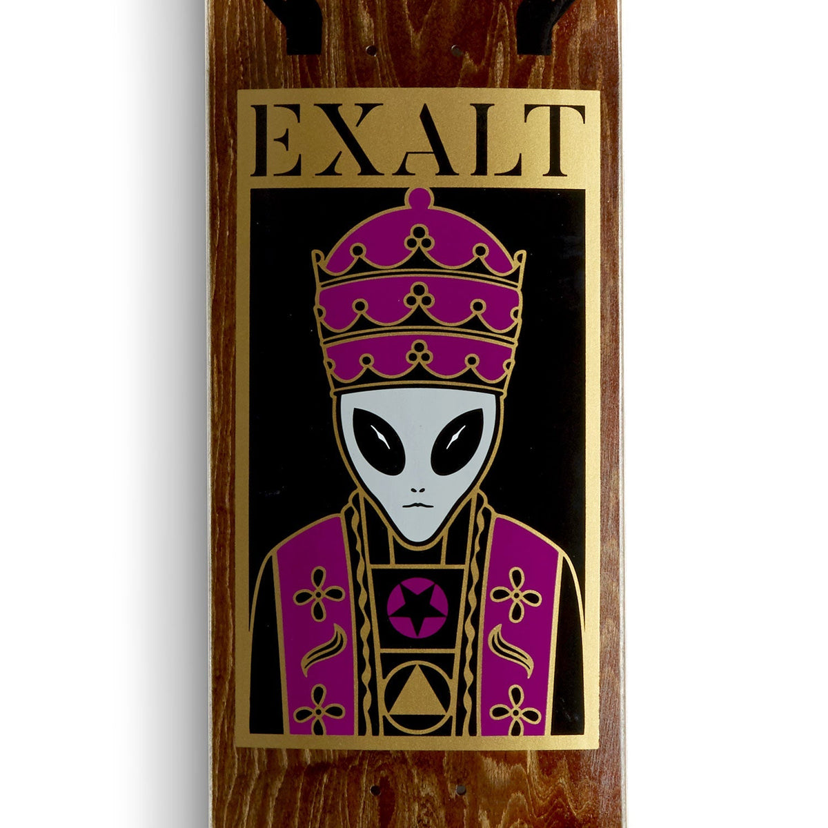 Alien Workshop Exalt High Priest 2 Skateboard Deck - Assorted Stains - 8.125"