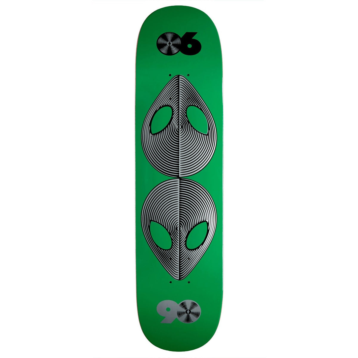 Alien Workshop Scanners Twin Tail Skateboard Deck - Green - 8.00"