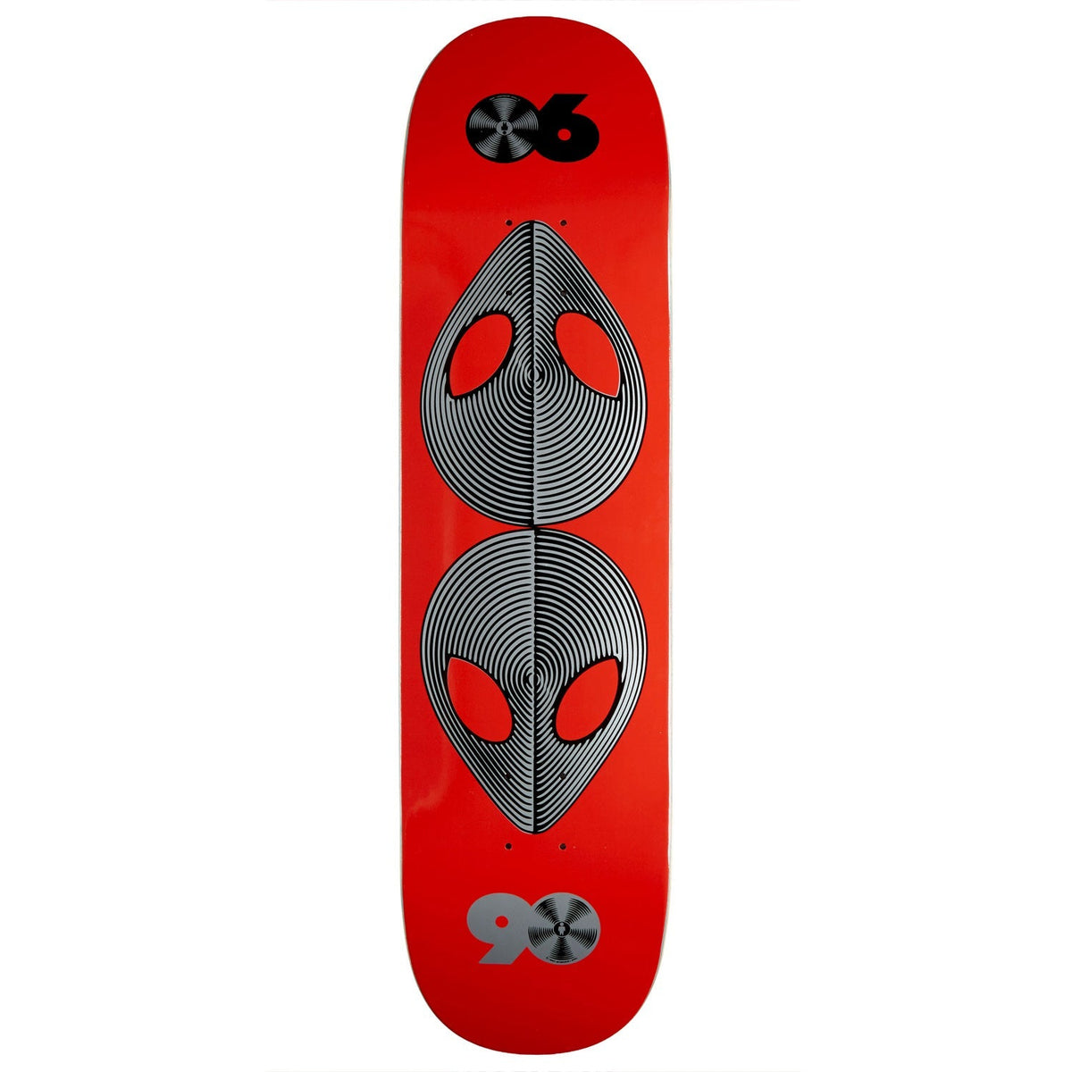 Alien Workshop Scanners Twin Tail Skateboard Deck - Red - 8.30"