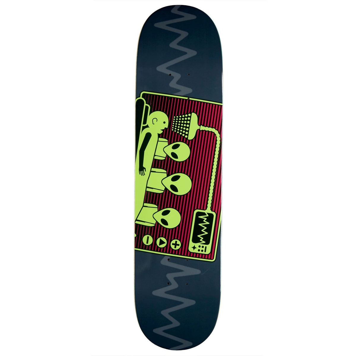Alien Workshop Abduction Rays Skateboard Deck - Blue - 7.75"