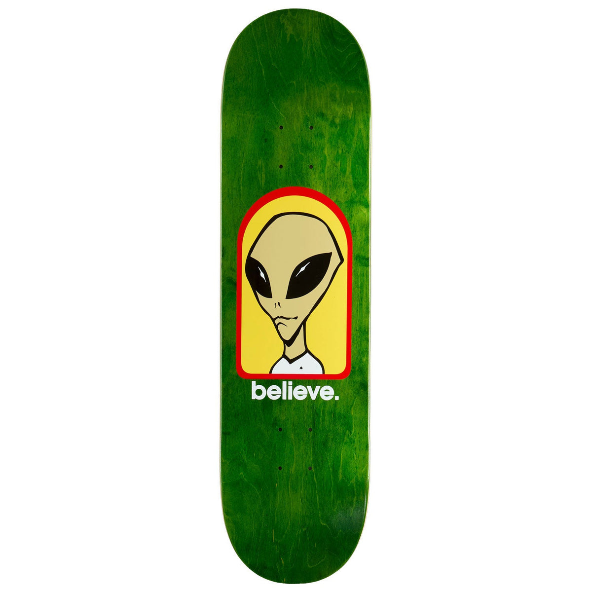Alien Workshop Believe Skateboard Deck - Assorted Stains - 8.125"