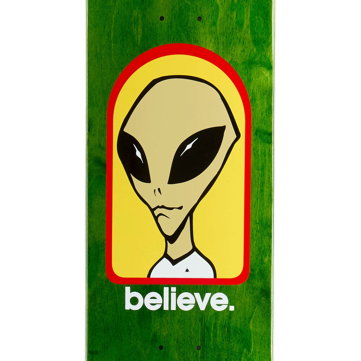 Alien Workshop Believe Skateboard Deck - Assorted Stains - 8.50"