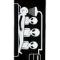 Alien Workshop Abduction Skateboard Deck - Black - 7.75"