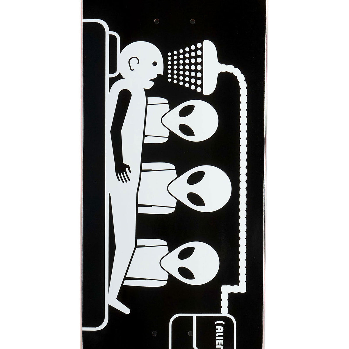 Alien Workshop Abduction Skateboard Deck - Black - 8.00"
