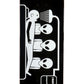 Alien Workshop Abduction Skateboard Deck - Black - 8.50"