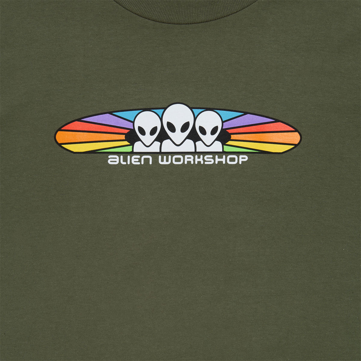Alien Workshop Spectrum T-Shirt - Fatigue Green