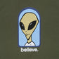 Alien Workshop Believe T-Shirt - Fatigue Green