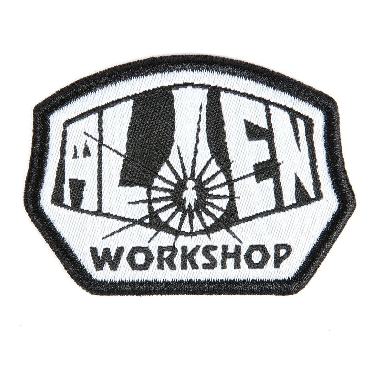 Alien Workshop OG Logo Patch - Black/White