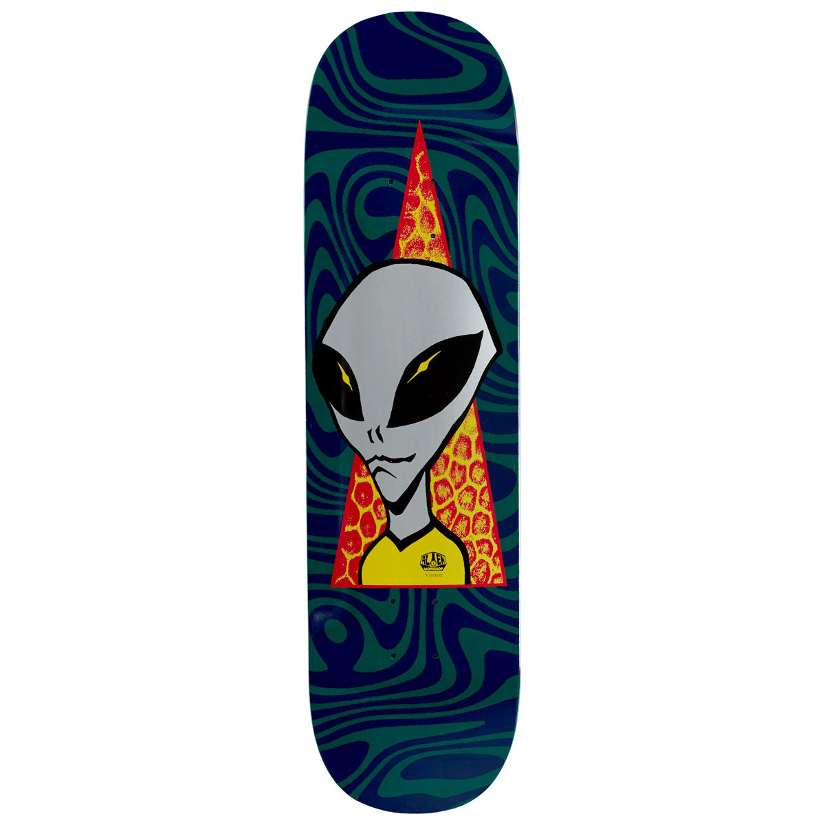 Alien Workshop Visitor Trippy Skateboard Deck - 8.50"