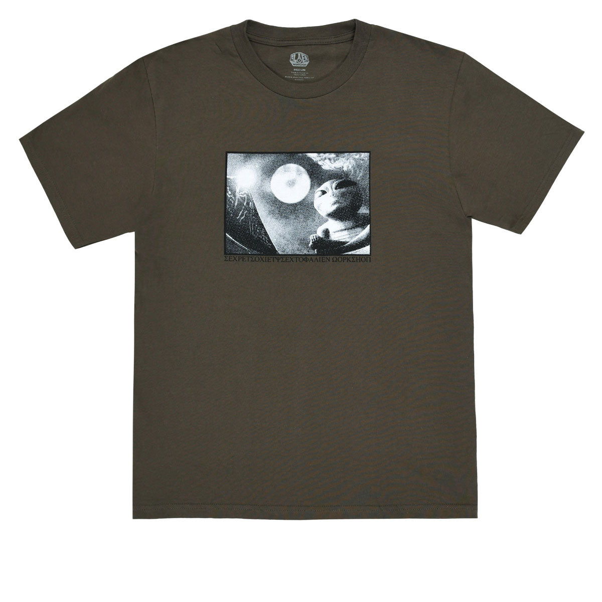 Alien Workshop Meditation T-Shirt - Olive