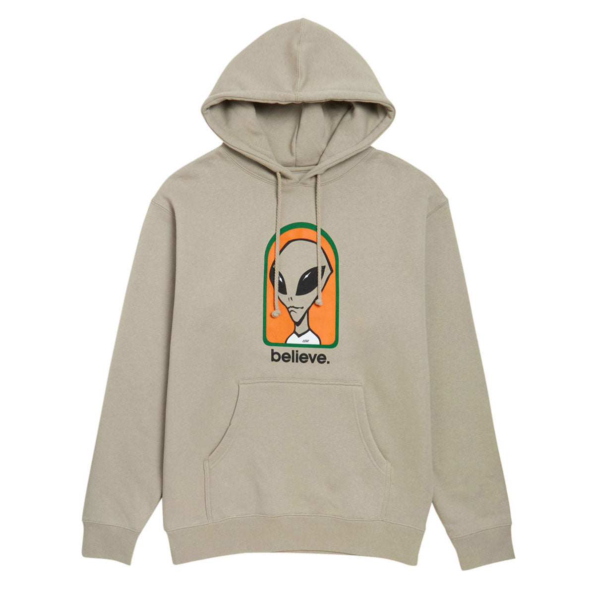 Alien Workshop Believe Hoodie - Cement Grey