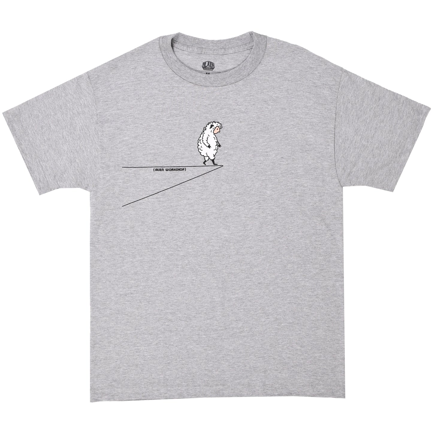 Sheeple Cliff Tee [Light Steel]