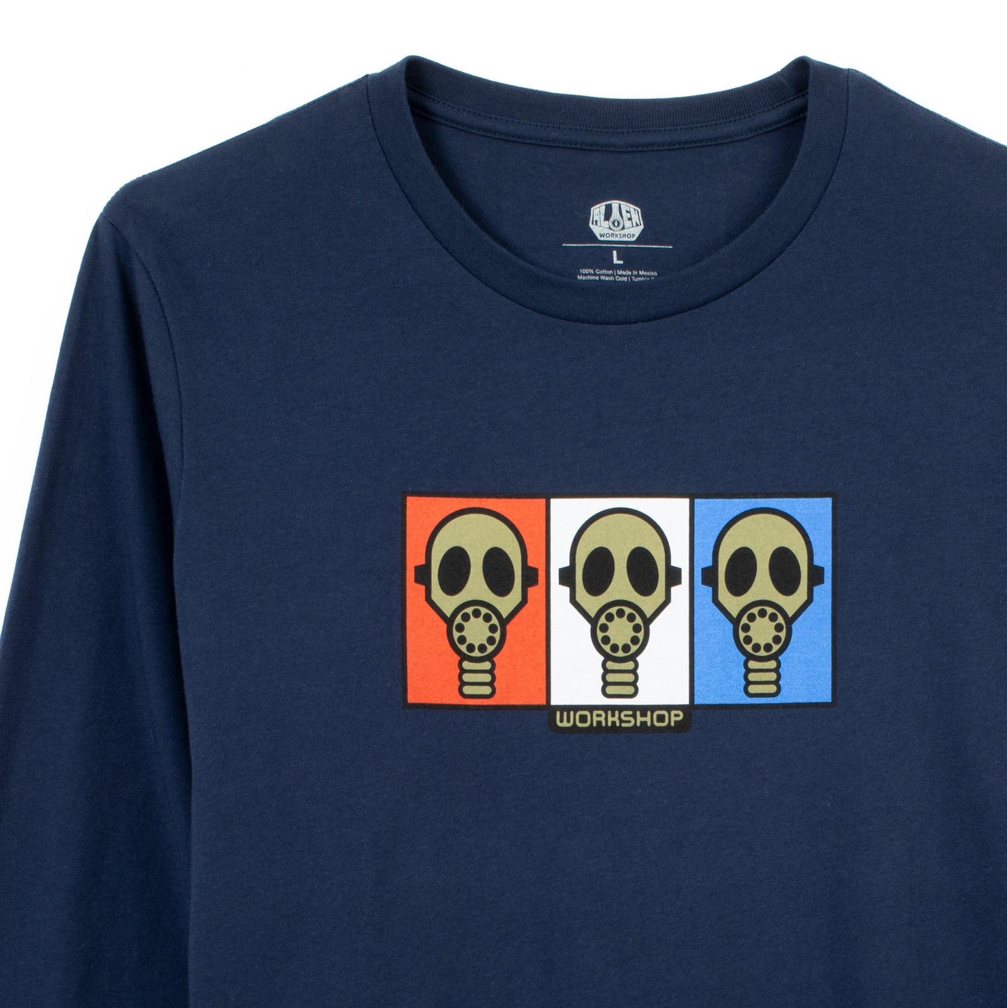 Gas Mask L/S T-Shirt