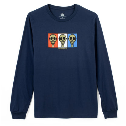 Gas Mask L/S T-Shirt