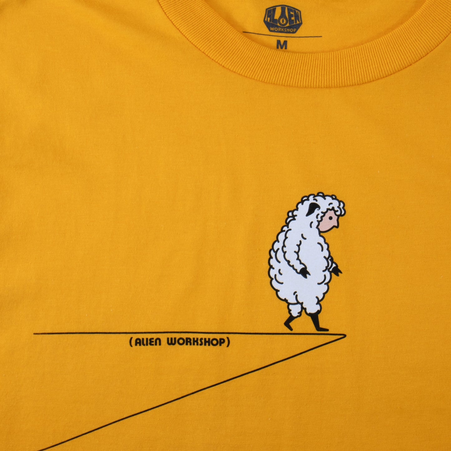 Sheeple Cliff Tee [Gold]