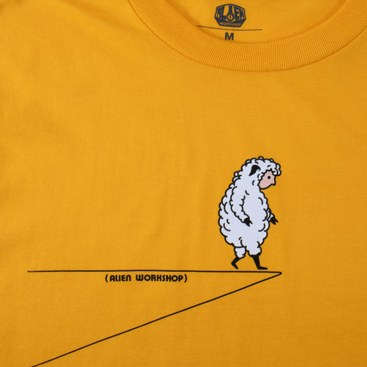 Sheeple Cliff Tee [Gold]