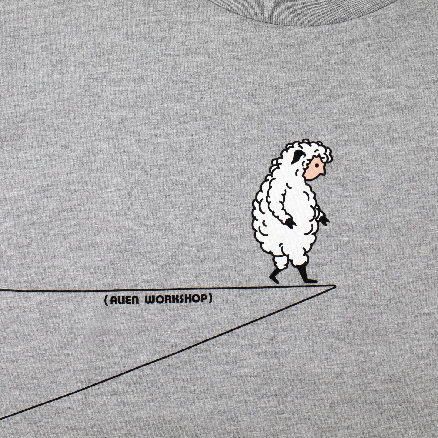 Sheeple Cliff Tee [Light Steel]